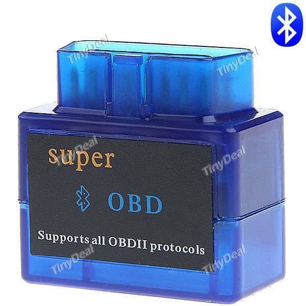 1/2/4/6/10 pcs Super Mini ELM327 V1.5 Bluetooth OBD2 OBD-II Interface Diagnostic Scanner Tool for Car Auto Vehicle