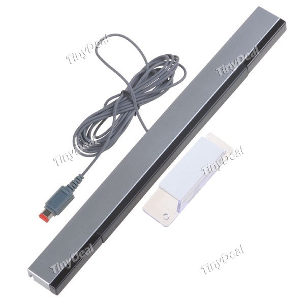 New Wired Infrared Ray Inductor Sensor Bar Stand for Nintendo Wii Game Console GWIIWS02
