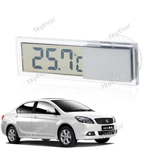 LCD Display Digital Thermometer with Suction Cup for Auto Car