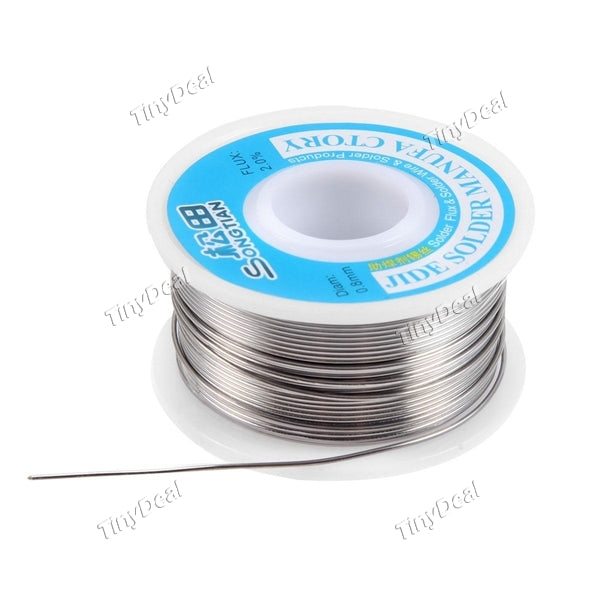 Roll of 0.8mm Diameter Solder Soldering Wire Reel Flux Core Welding Iron for Electronic Craft CTL-13958