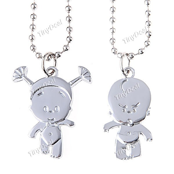 Fashioned Baby Style Pendant Couple Necklaces Chain Jewelry Neck Decoration for Lovers NAF-151854