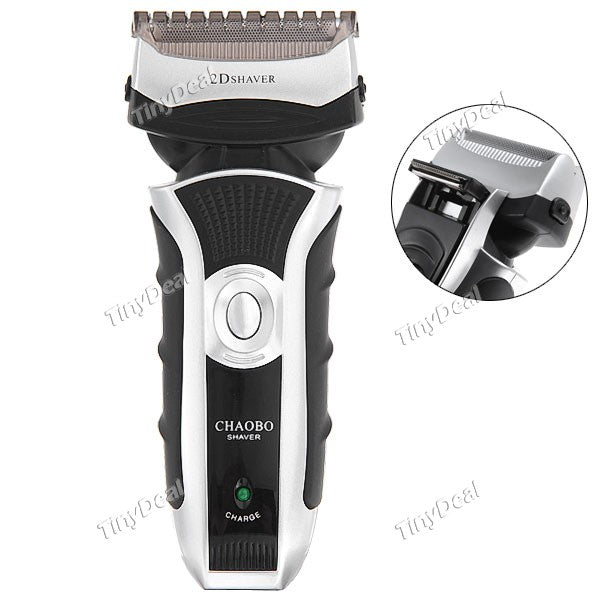 Rechargeable Reciprocating Double Head Electric Shaver Razor for Men Male HHE-159907