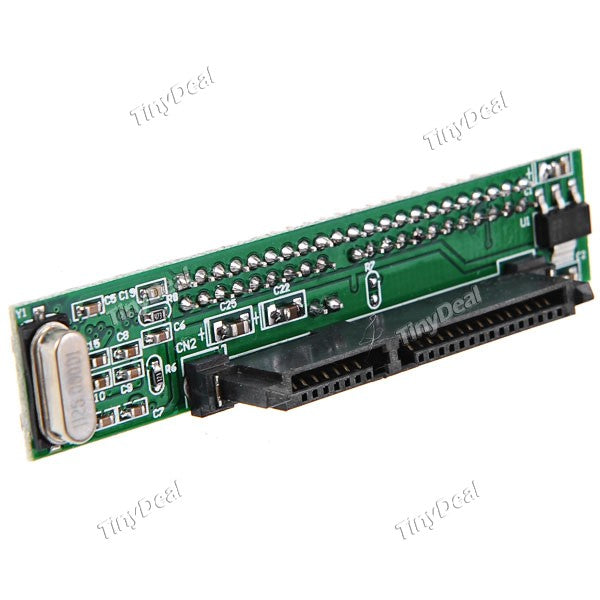 7+15-Pin SATA Female to 44-Pin IDE Male Riser Card Converter Card Adapter CHP-172163