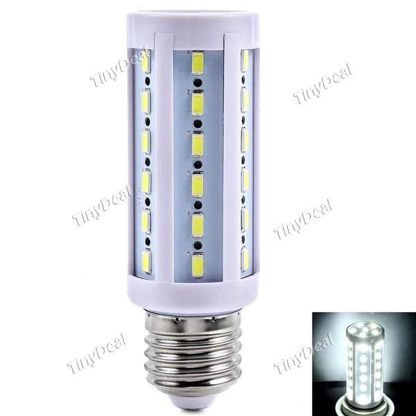 220V E27 13W 1200LM 42-LED SMD 5630 LED Corn Bulb White HLB-176486