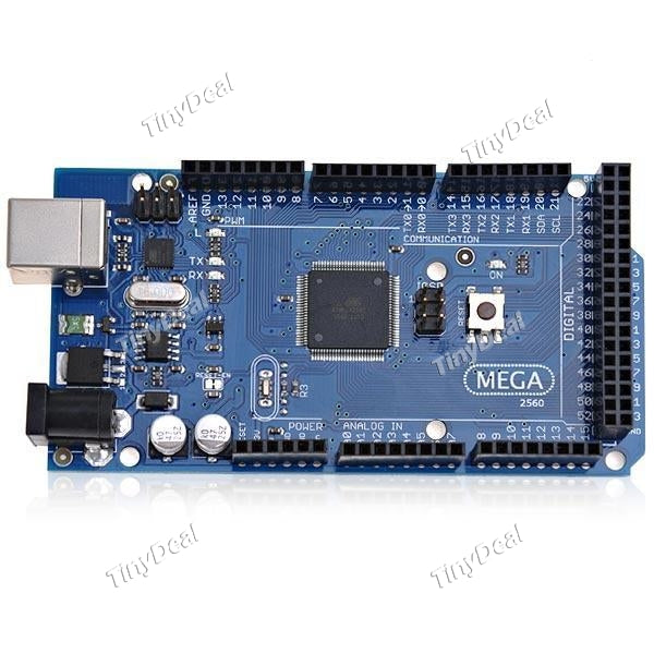 Mega 2560 ATmega2560 Development Board Compat for Arduino (Works with Official Arduino Boards) - Blue EC-194523