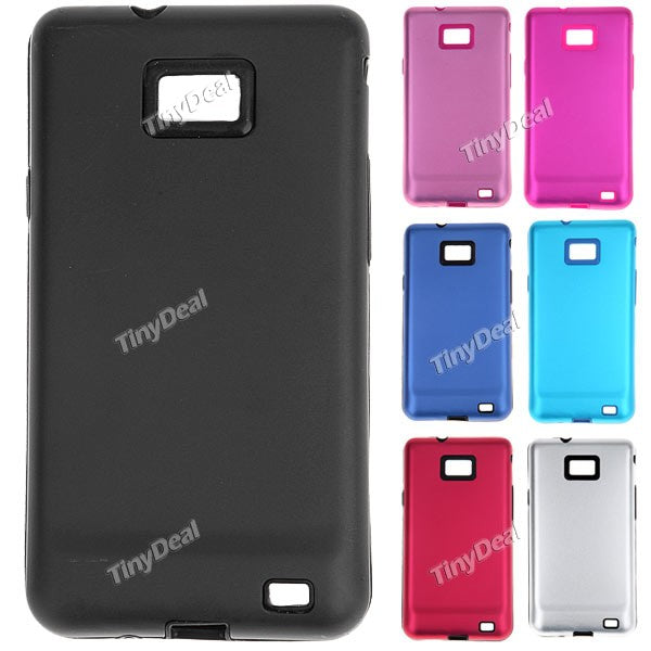 Protective Aluminum Shell Hard Case Cover Protector for Samsung I9100 MHC-196306