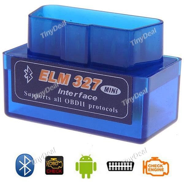 Mini ELM327 OBD2 OBDII Car Auto Diagnostic Bluetooth Interface Scanner for Android Windows Symbian ROG-196422