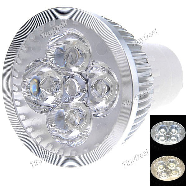 85-265V GU10 4W 320-360LM 4-LED LED Spot Light HLB-201856