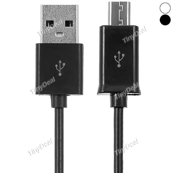 0.9M Universal USB Male to Micro USB Male Adapter Cable Data Cable for Samsung S3 S4 HTC Sony Smartphones MCB-205771