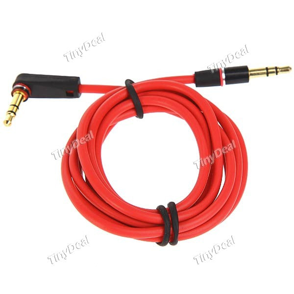 3.5mm Male to 3.5mm Male Jack Audio Extended Cable for All Audio Devices with 3.5mm Jack - Color Assorted MCB-211528