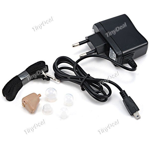 Personal Sound Amplifier Hearing Aids with Volume Control for Theaters Plays Church Uses HKH-234510