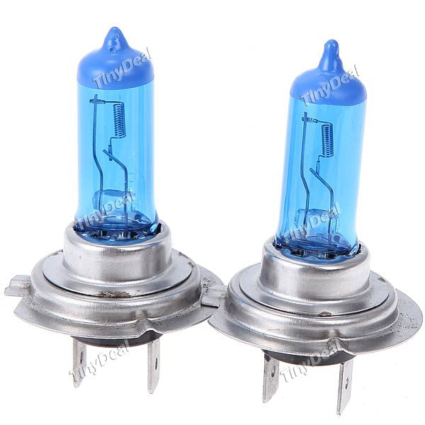 2pcs H7 55W 12V 5000K Super White Light Halogen Bulb Car Headlamp / Foglight RCB-242419