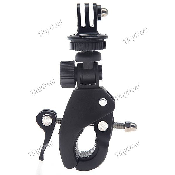 Fast Assembling Bike Handlebar Mount for Gopro Hero3 / Hero2 / Hero - Black VGP-246346