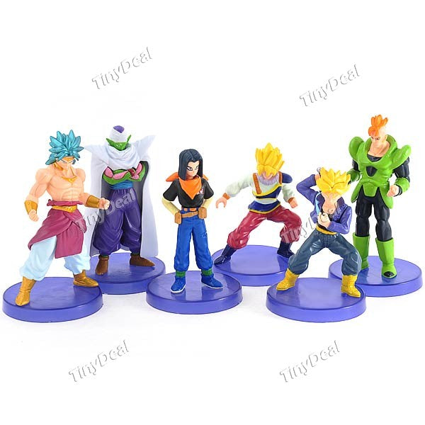 6 x Cool Cartoon Anime Dragon Ball Figure Doll Plaything Display Collection Gift Toy - 41st FTY-250505