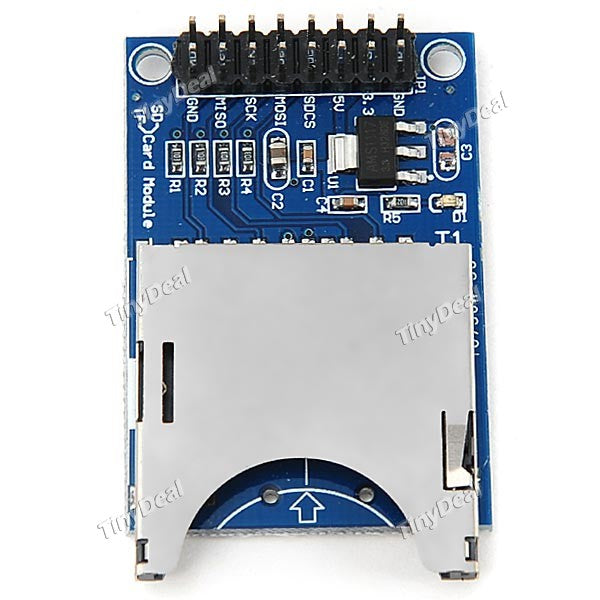 SD Card Module Slot Socket Reader for Arduino Read and Write - Blue ECT-254245