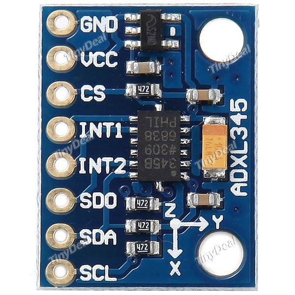 GY-291 ADXL345 Digital 3-Axis Acceleration of Gravity Tilt Module for Arduino EDC-262588