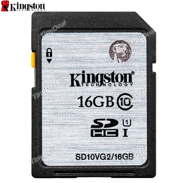 KINGSTON 16GB Class10 SD Card SDHC Secure Digital High Capacity Memory Card Flash Memory Card EFM-268207