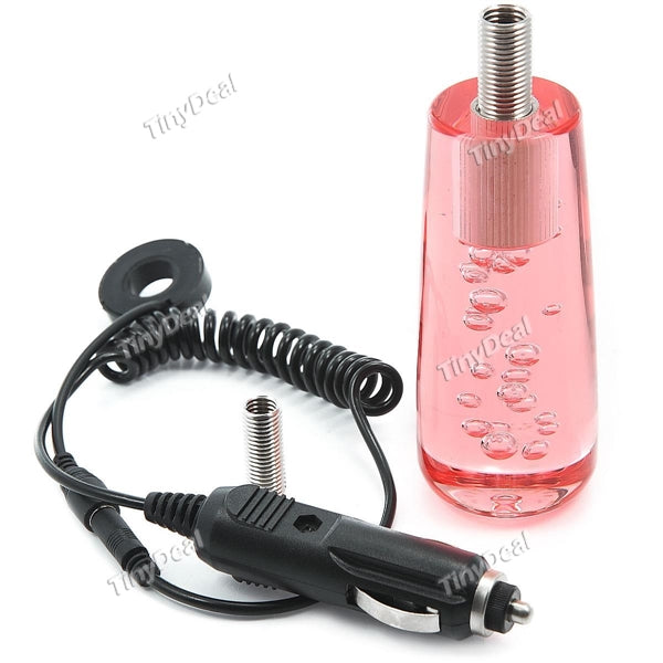 Bubble Crystal Shaped Car Gear Knobs Gear Lever Head Shift Knob - Pink RTH-276233