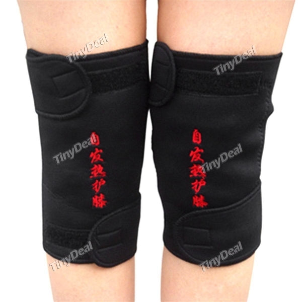 1/2/4 Pair Magnetic Therapy Thermal Self-Heating Knee Pad Belt Knee Support Brace Protector