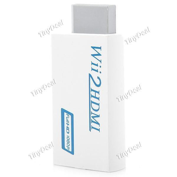 Wii 1080P to HDMI Wii2 HDMI 3.5mm Audio Converter ECATH-289145