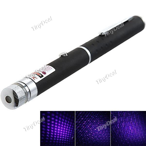 5mW Adjustable Mode Purple Light Laser Pointer Laser Pen for Teacher Engineer Manager NLP-289448