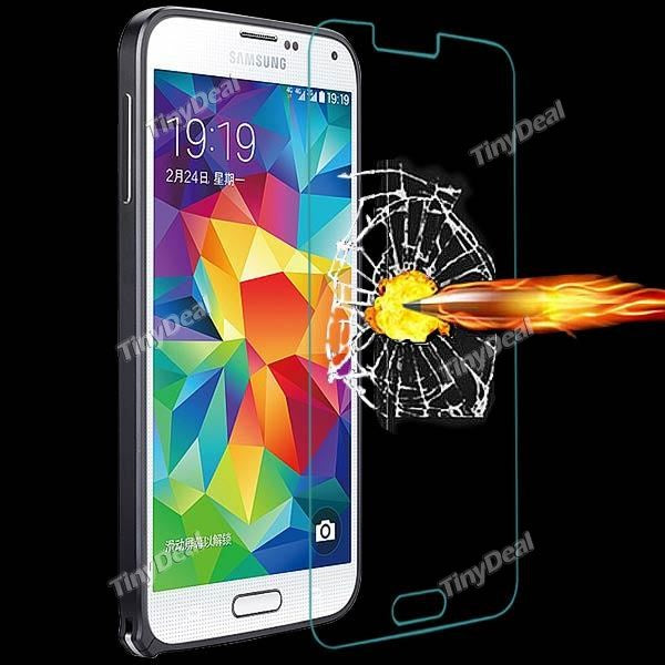 0.26mm Transparent Ultra-thin Tempered Glass Screen Protector Guard for Samsung Galaxy S5 SV I9600 EPASP-300895