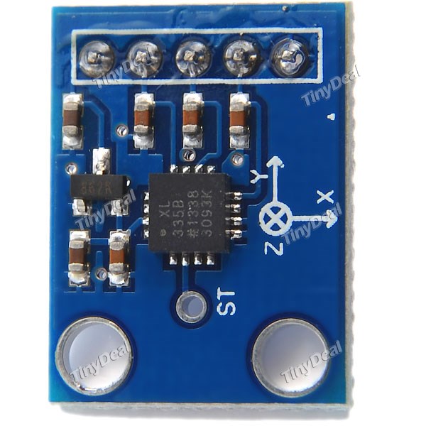 GY-61 ADXL335 Triple Axis Accelerometer / Analog Sensor for Arduino - Blue EDC-308704