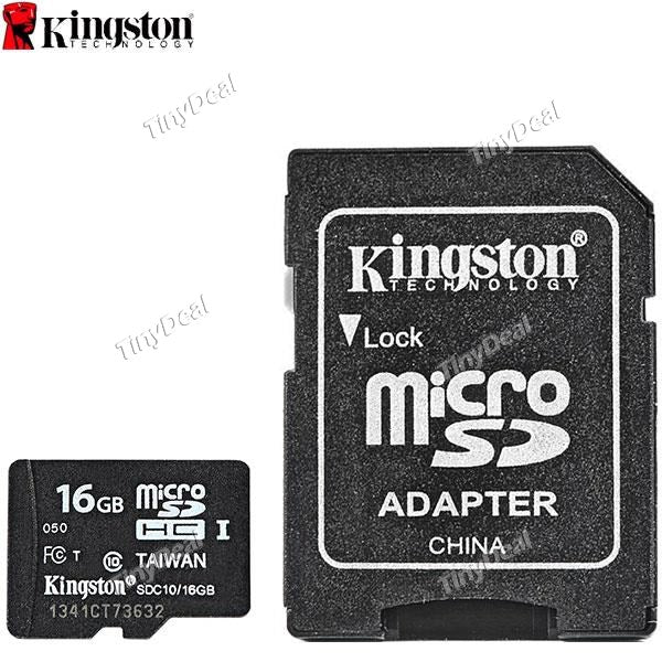 KINGSTON 16GB UltimateX Class 10 Micro SDHC Memory Card with SD Adapter for Mobile Phones KB-309335