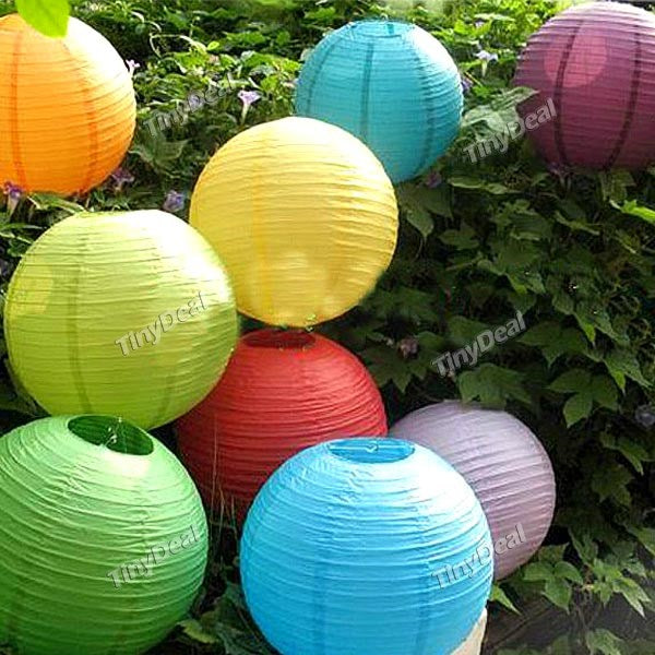 16inch Chinese Paper Lantern Lamp for Wish Party Wedding Hand-craft Romantic Decoration TTH-311950