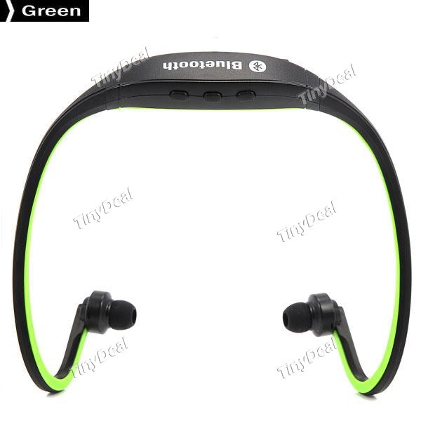 Sports Hands-free Wireless Bluetooth V3.0 Stereo Music Headsets Headphone w/ Mic Calling for Smart Phone MP3