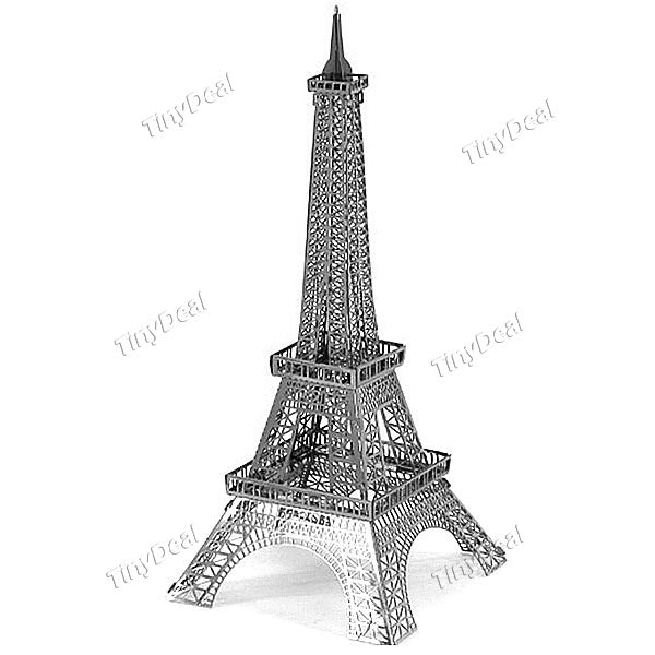 ZOYO 3D DIY Nano Eiffel Tower Shaped Jigsaw Puzzle Toy Educational Assemble Toy for Children Kids TDI-315190