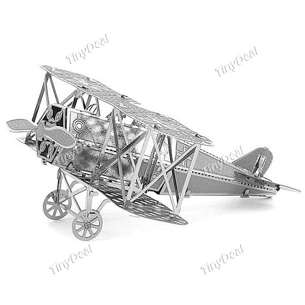 ZOYO 3D DIY Nano Fokker DV11 Biplane Shaped Jigsaw Puzzle Toy Educational Assemble Toy TDI-315200