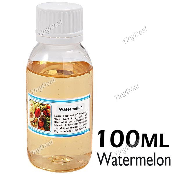 100ml Watermelon Flavor E-liquid E-juice for Electronic Cigarette E-cigarette 12mg Nic