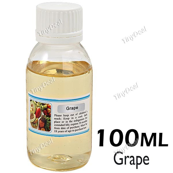 100ml Grape Flavor E-liquid E-juice for Electronic Cigarette E-cigarette 12mg Nic