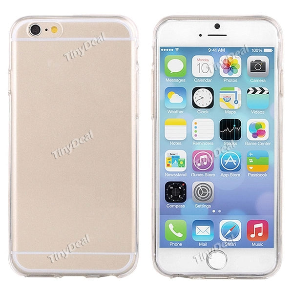 Ultra-thin Crystal Clear TPU Soft Protective Case Cover for Apple iPhone 6s/6 Smartphone EPAHC-320350