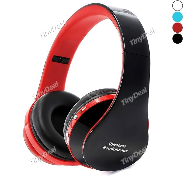 NK-8252 Wireless Foldable Bluetooth V3.0+EDR Stereo Headphone Headset with Microphone EEP-324855