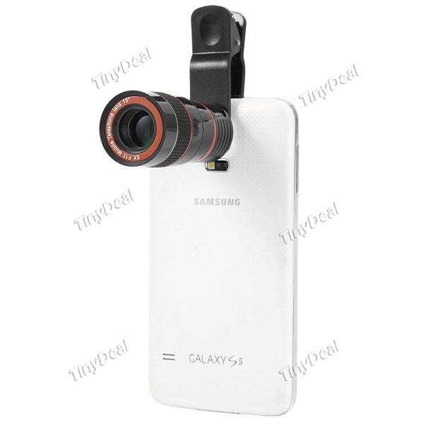 Universal Optical Long Focal Lens Telescope with Clip for iPhone 6s Samsung Smartphone EPATH-327547