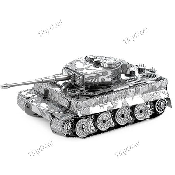 ZOYO 3D DIY Three-dimensional Tiger I Tank Model Metallic Nano Puzzle for Kids Toy TDI-342765