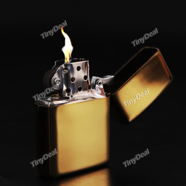 Retro Luxurious Kerosene Jet Lighter Coal Oil Cigarette Lighter HHIJL-346214