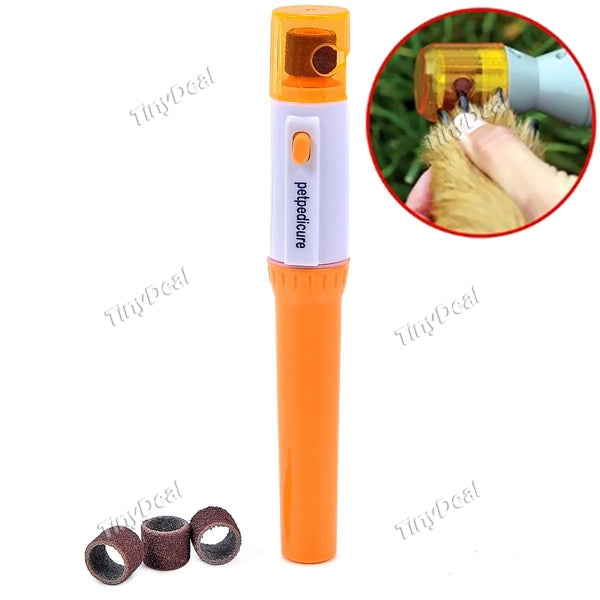 Electric Pet Pedicure Claws Grinder Pet Nail Clipper Trimmer Animals Healthy Care Tool HPI-355292