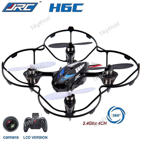 JJRC H6C Headless Mode 4CH 2.4GHz RC Quadcopter Drones with 2MP Camera RTF TRC-356582