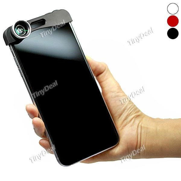 3-in-1 Z Shaped Mobile Telephoto Lens with Fish Eye/ Macro/ Wide Angle Lens for iPhone 6 4.7 inch EPATH-358928