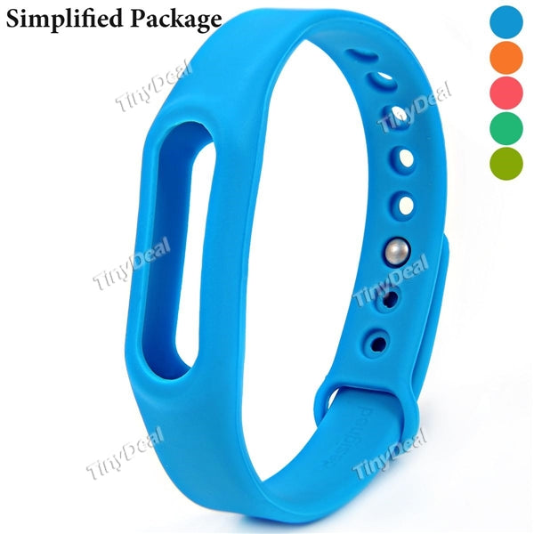 Replacement Silicone Colorful Xiaomi Miband Bracelet Wrist Strap for Xiaomi Smart Watch - Softcover