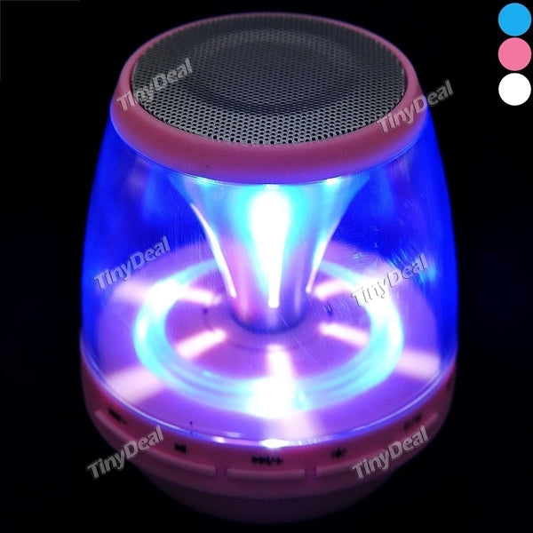 Magic Lamp Bluetooth 2.0 with Light TF Slot FM Mic HHITH-362516