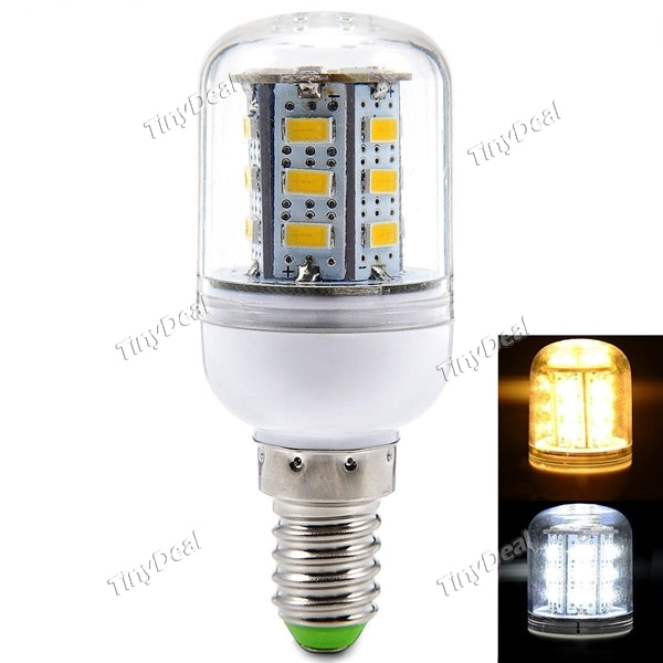 220-240V E14 10W 900LM 24-LED SMD 5630 LED Warm White Natural White Corn Bulb