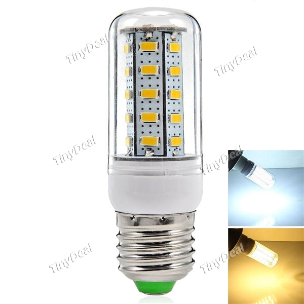 220-240V E27 12W 1100LM 36-LED SMD 5630 LED Corn Bulb Warm White Natural White