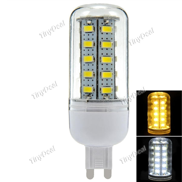 220-240V G9 12W 1100LM 36-LED SMD 5630 LED Warm White Natural White Corn Bulb HLT-363817