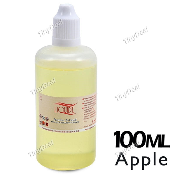 LIQUID 100ml Apple Flavor E-liquid E-juice for E-cigarette 12mg Nic