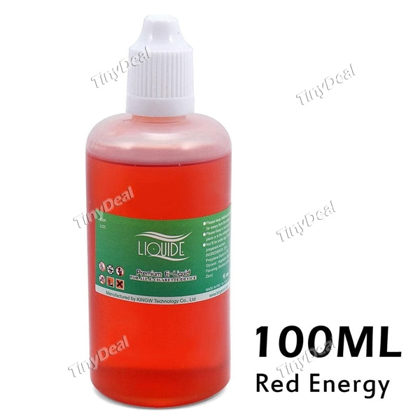 LIQUID 100ml Red Energy Flavor E-liquid E-juice for E-cigarette 12mg Nic