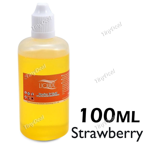 LIQUID 100ml Strawberry Flavor E-liquid E-juice for E-cigarette 12mg Nic